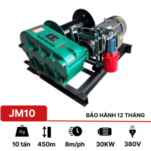 Tời kéo mặt đất 10 tấn JM10 KawasakiTời kéo mặt đất 10 tấn JM10 Kawasaki