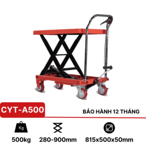 Xe bàn nâng thủy lực 500kg KawasakiXe bàn nâng thủy lực 500kg Kawasaki